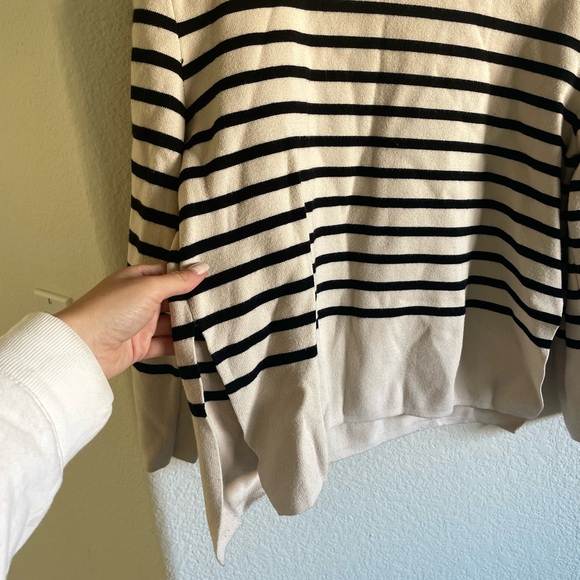 H&M Striped High Neck Sweater (Size XS) - Picture 3 of 5